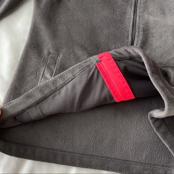 Fila Sport Full Zip Fleece Grey pink active jacket - Picture 15 of 16